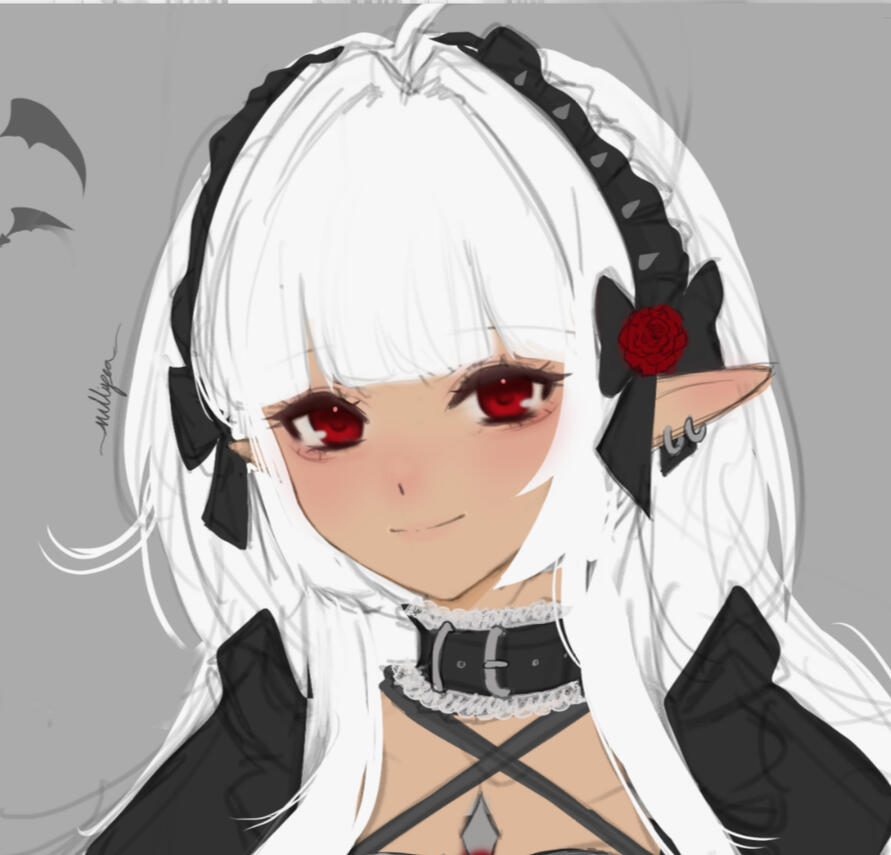 flat color + min render [cute]